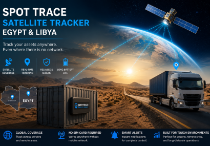 Spot Trace Satellite Tracker in Egypt & Libya