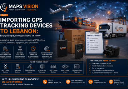 Importing GPS Tracking Devices to Lebanon: Everything Businesses Need to Know