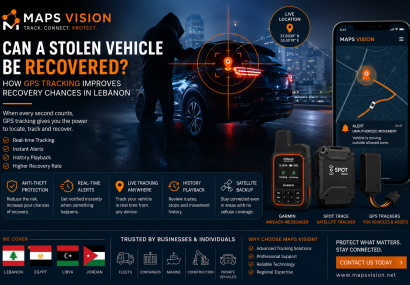Can a Stolen Vehicle Be Recovered? How GPS Tracking Improves Recovery Chances in Lebanon